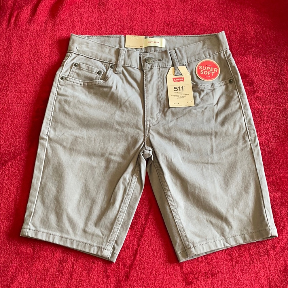 Boys Levi’s Shorts 511 Slim Size 12R/26 NWT